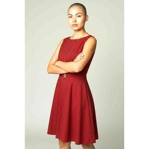 Vintage Isaac Mizrahi for Target Sleeveless Stripe Dress Size 2 A-Line Pockets